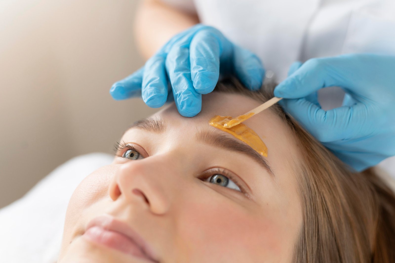 Waxing Facial Hair at The Icon Studio